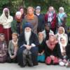 Photo de groupe avec les soeurs de Montreal et Cheikh Hisham