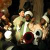 Les freres africains en pleine celebration durant les chants religieux qui ont suivi la ceremonie.  Au centre: Souleymane Diomande de la Cote d'Ivoire avec Imam Sahib a droite.